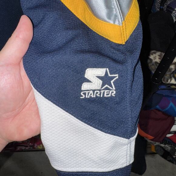 Vintage 90s Starter NHL Nashville Predators Embroidered Hockey Jersey Size L - Picture 4 of 7